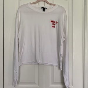 Crop Long Sleeve Shirt
